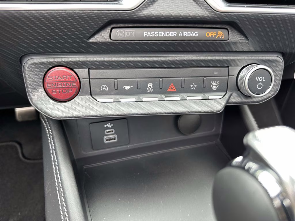 2025 Shadow Black Ford Mustang GT Premium RWD Convertible