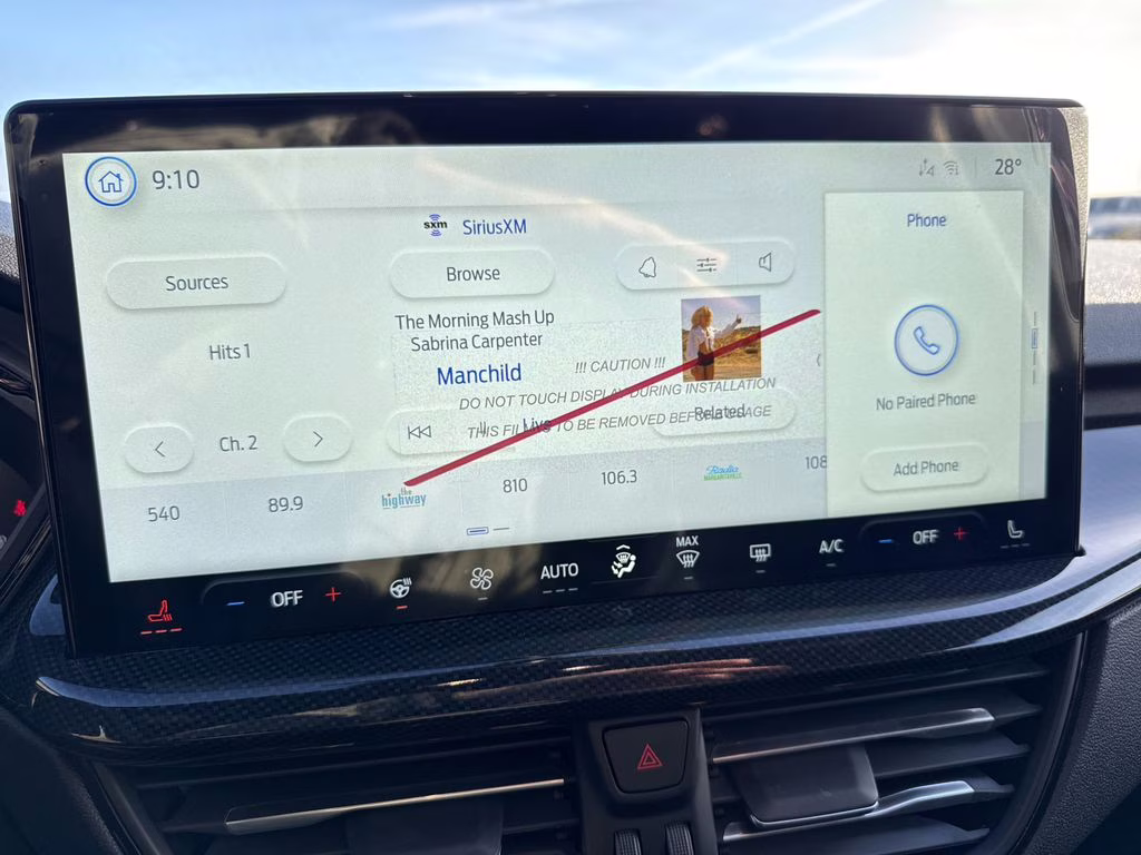 2026 Agate Black Metallic Ford Escape ST-Line FWD SUV