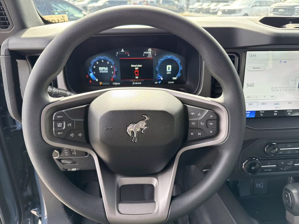 2025 Azure Gray Metallic Tri-Coat Ford Bronco Base 4X4 SUV