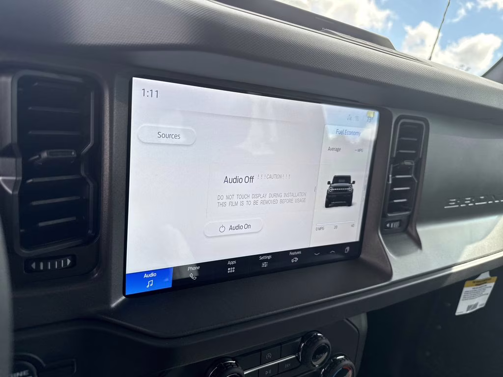 2025 Shadow Black Ford Bronco Base 4X4 SUV