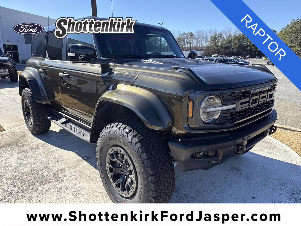 2025 Shelter Green Metallic Ford Bronco Raptor 4X4 SUV