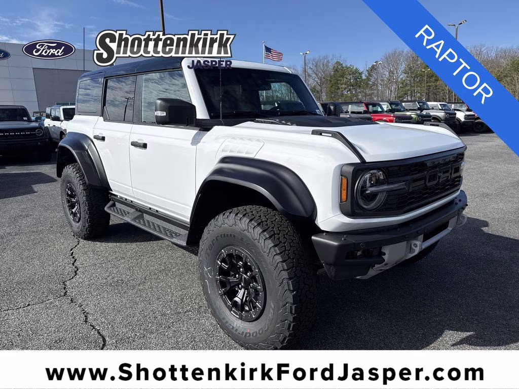2025 Oxford White Ford Bronco Raptor 4X4 SUV