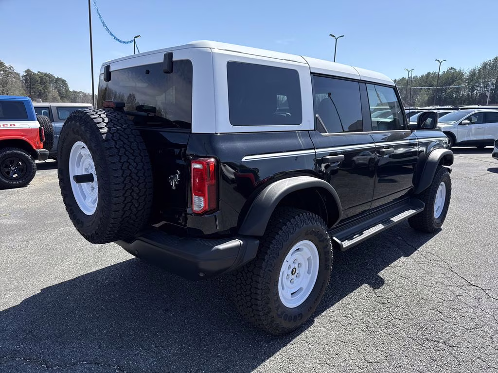 2025 Shadow Black Ford Bronco Heritage Edition 4X4 SUV