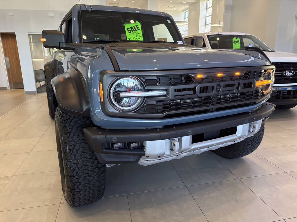 2023 Azure Gray Metallic Tri-Coat Ford Bronco Raptor 4X4 SUV
