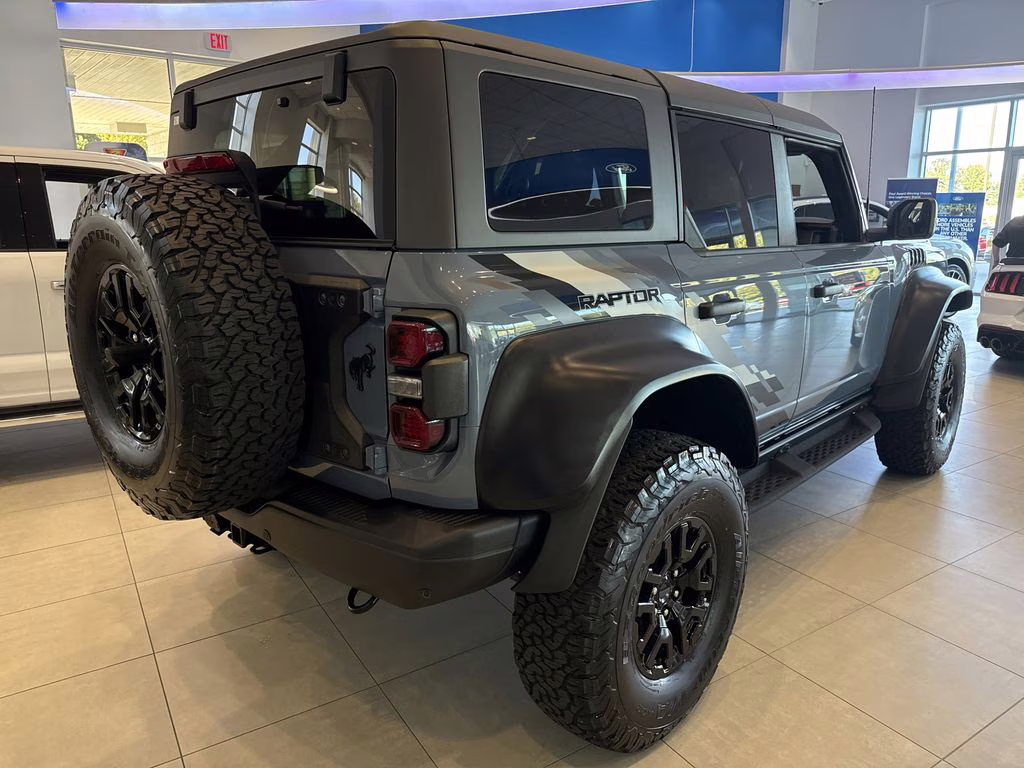 2023 Azure Gray Metallic Tri-Coat Ford Bronco Raptor 4X4 SUV