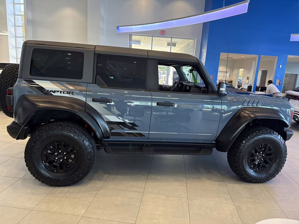2023 Azure Gray Metallic Tri-Coat Ford Bronco Raptor 4X4 SUV