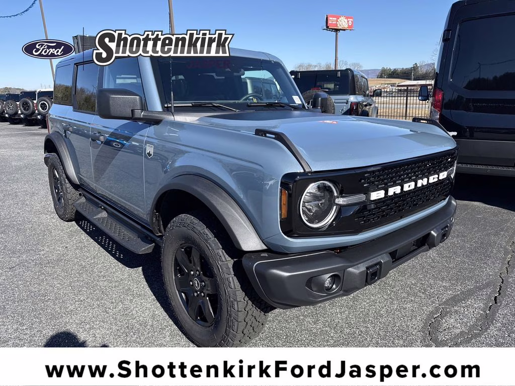 2025 Azure Gray Metallic Tri-Coat Ford Bronco Big Bend 4X4 SUV