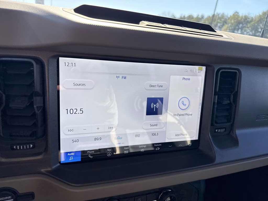 2025 Azure Gray Metallic Tri-Coat Ford Bronco Big Bend 4X4 SUV