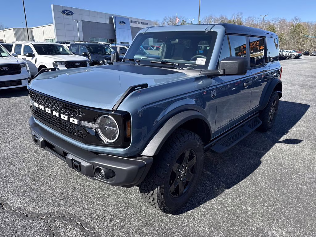 2025 Azure Gray Metallic Tri-Coat Ford Bronco Big Bend 4X4 SUV
