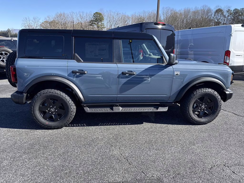 2025 Azure Gray Metallic Tri-Coat Ford Bronco Big Bend 4X4 SUV
