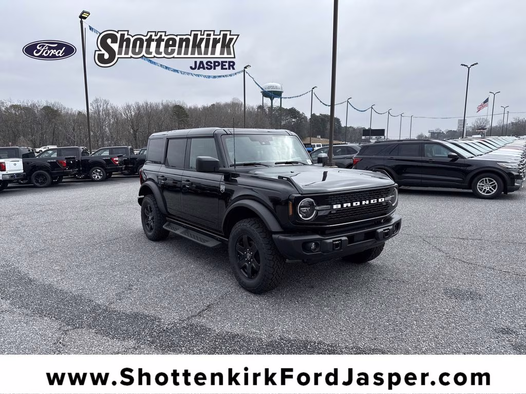 2025 Shadow Black Ford Bronco Big Bend 4X4 SUV