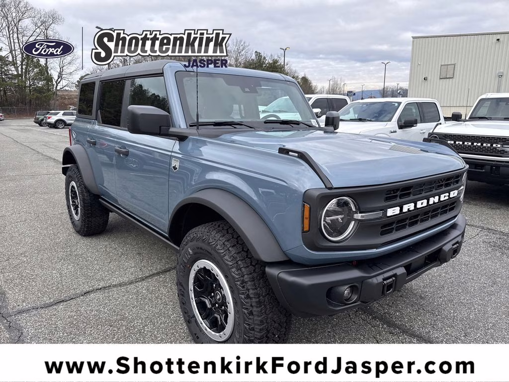 2025 Azure Gray Metallic Tri-Coat Ford Bronco Big Bend 4X4 SUV