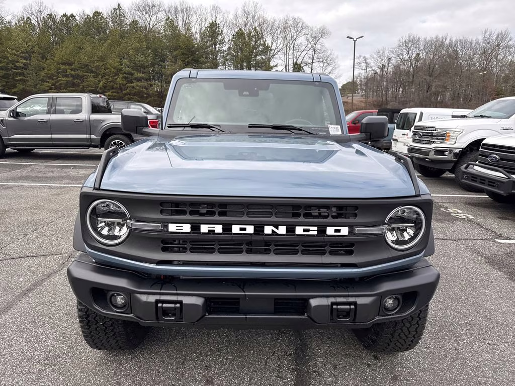 2025 Azure Gray Metallic Tri-Coat Ford Bronco Big Bend 4X4 SUV
