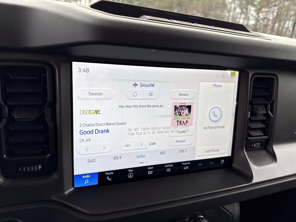 2025 Azure Gray Metallic Tri-Coat Ford Bronco Big Bend 4X4 SUV