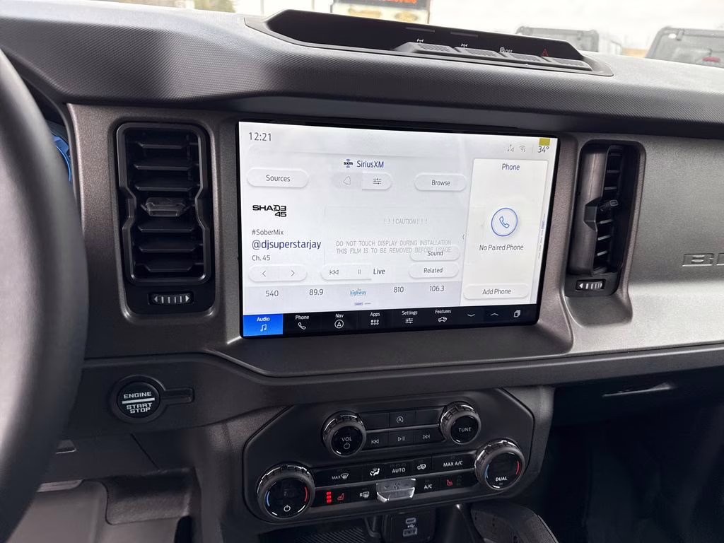 2025 Oxford White Ford Bronco Big Bend 4X4 SUV