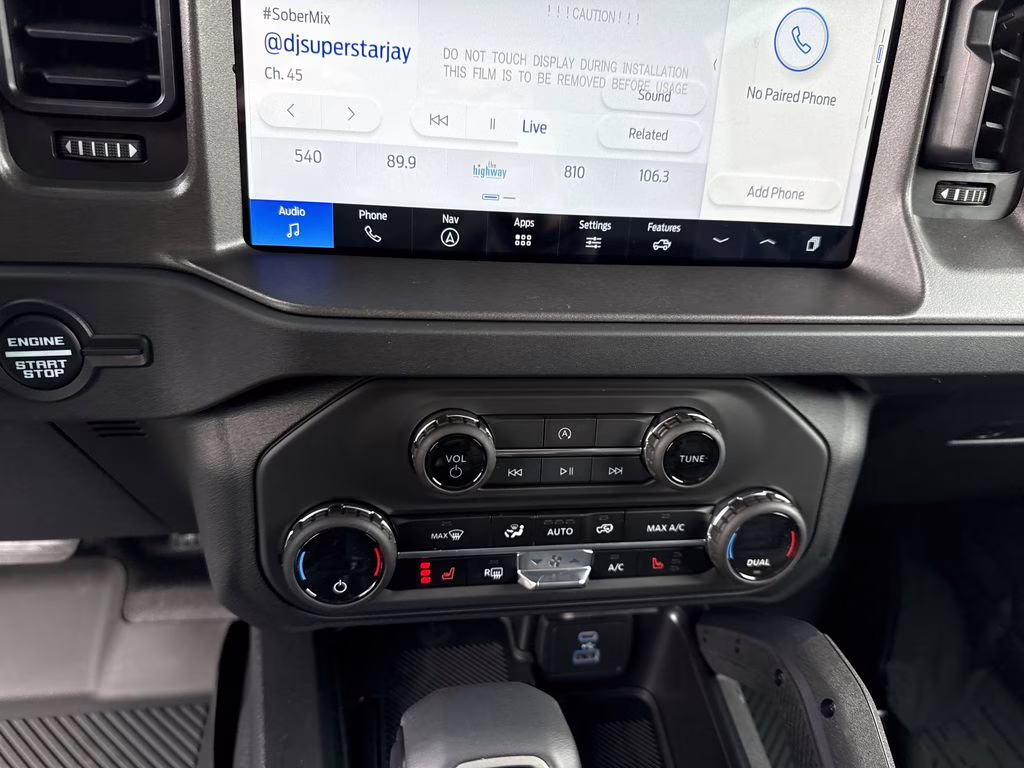 2025 Oxford White Ford Bronco Big Bend 4X4 SUV