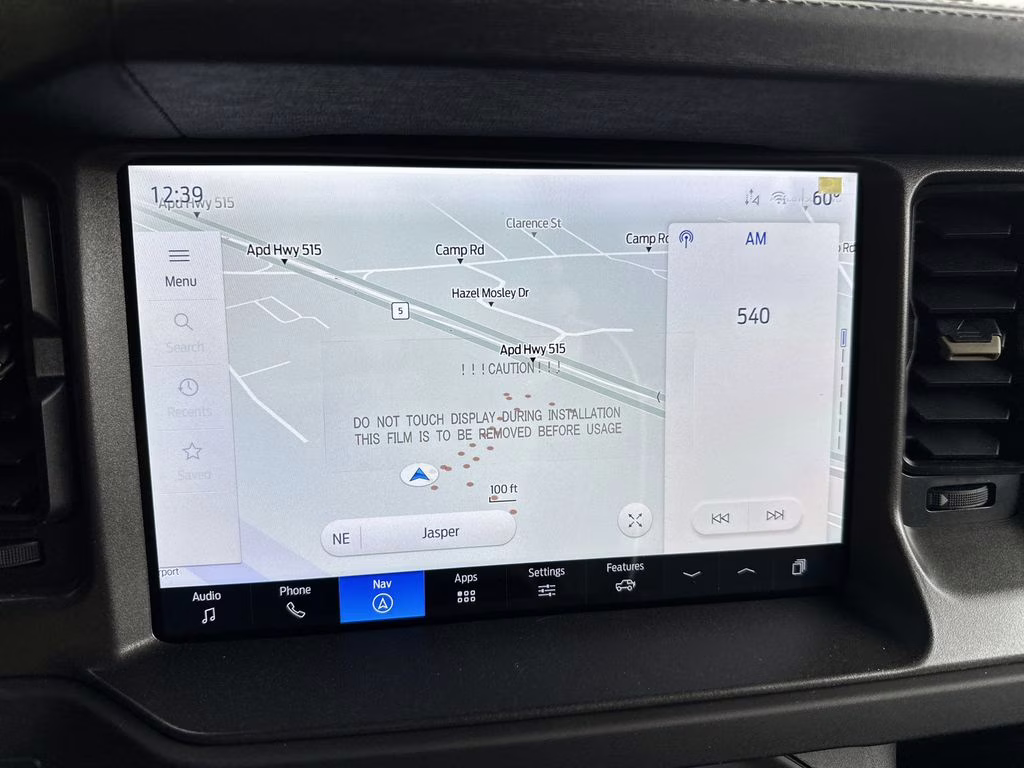 2025 Azure Gray Metallic Ford Bronco Badlands 4X4 SUV