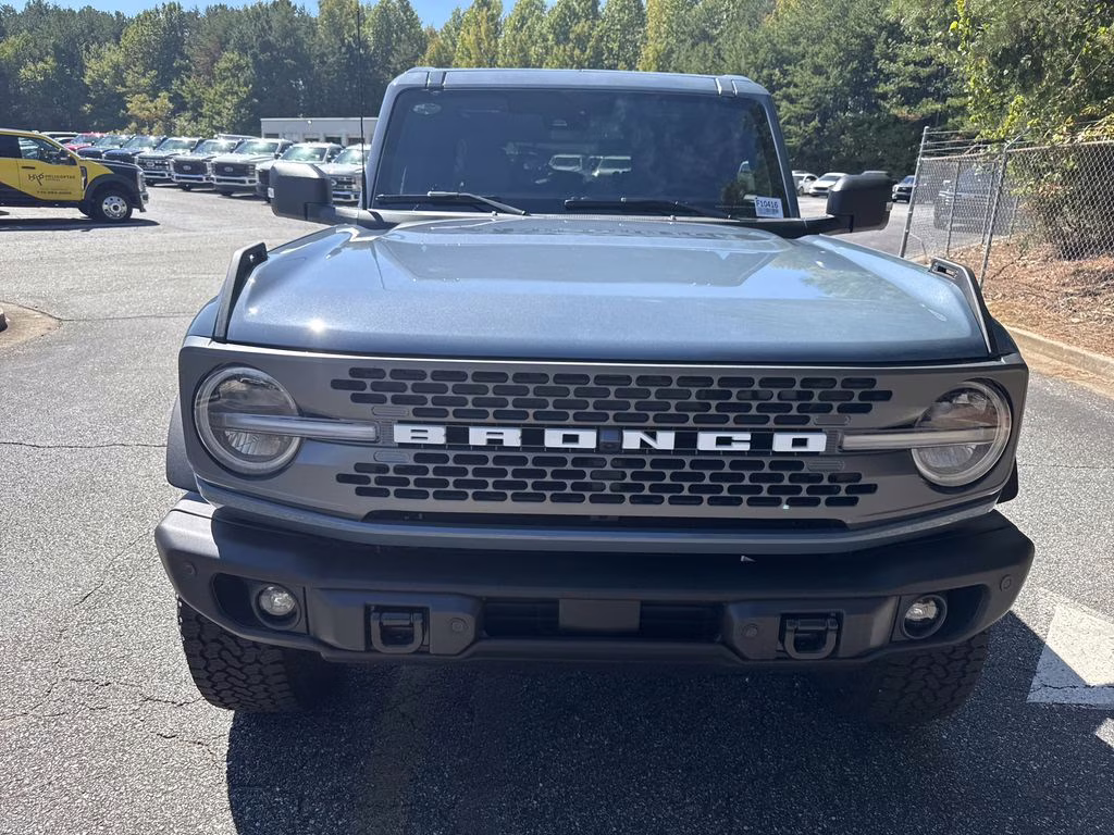 2025 Azure Gray Metallic Tri-Coat Ford Bronco Badlands 4X4 SUV