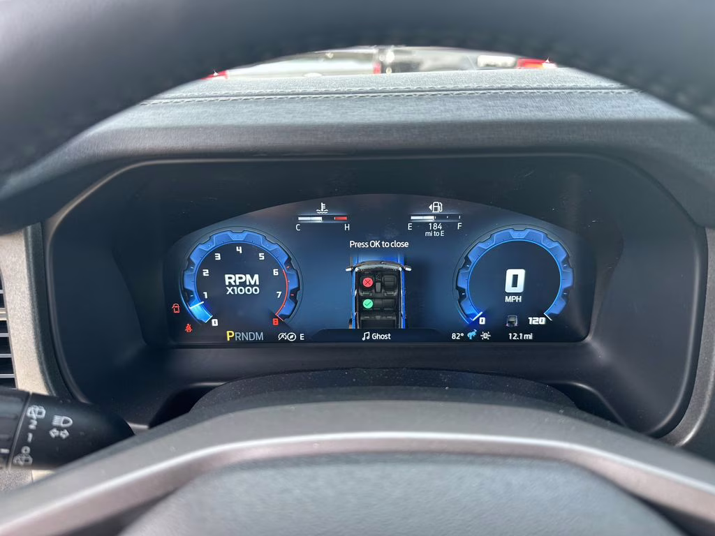 2025 Azure Gray Metallic Tri-Coat Ford Bronco Badlands 4X4 SUV