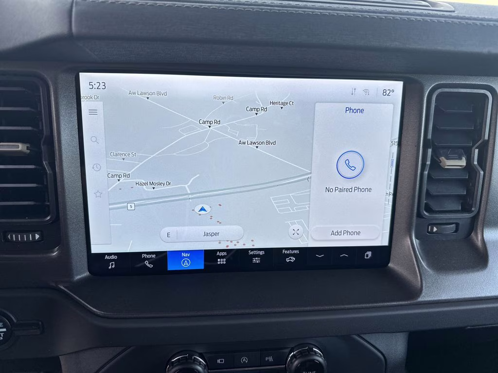 2025 Azure Gray Metallic Tri-Coat Ford Bronco Badlands 4X4 SUV