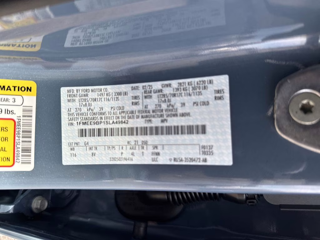 2025 Azure Gray Metallic Tri-Coat Ford Bronco Badlands 4X4 SUV