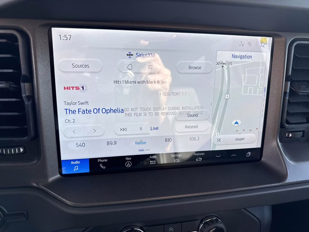 2025 Gray Ford Bronco Badlands 4X4 SUV