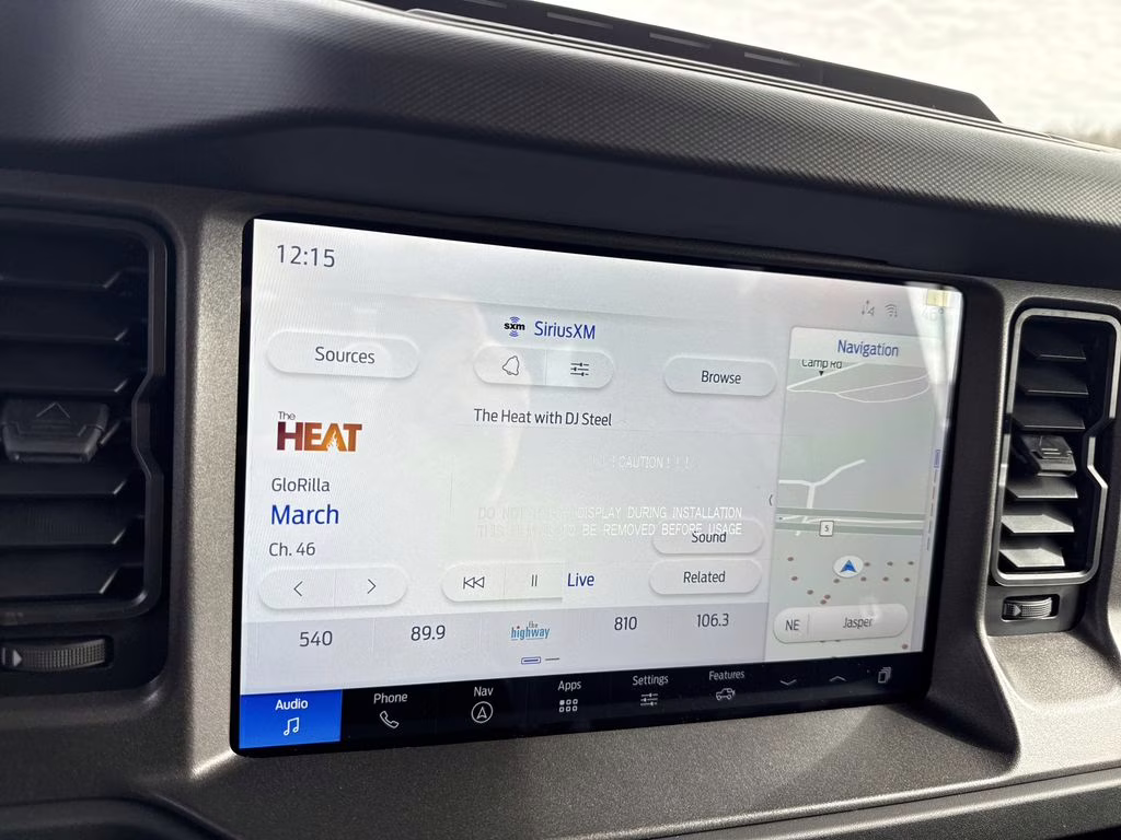 2025 Oxford White Ford Bronco Badlands 4X4 SUV