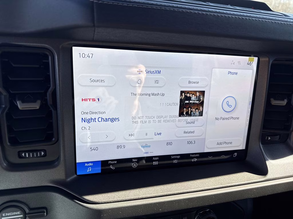 2025 Shadow Black Ford Bronco Badlands 4X4 SUV