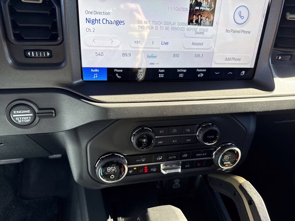 2025 Shadow Black Ford Bronco Badlands 4X4 SUV