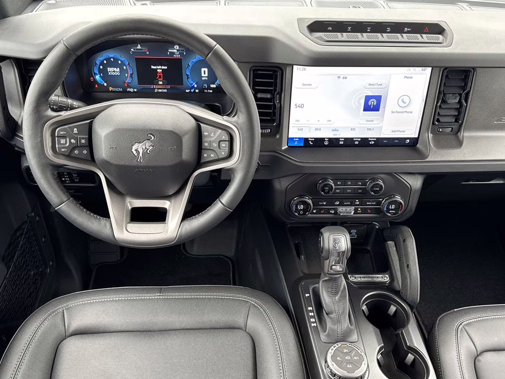 2025 Azure Gray Metallic Tri-Coat Ford Bronco Badlands 4X4 SUV