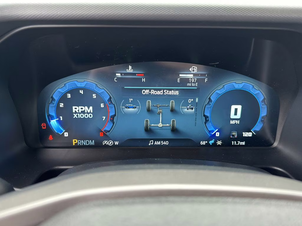 2025 Azure Gray Metallic Tri-Coat Ford Bronco Badlands 4X4 SUV