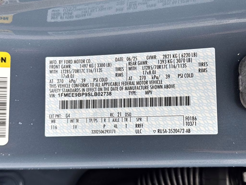 2025 Azure Gray Metallic Tri-Coat Ford Bronco Badlands 4X4 SUV