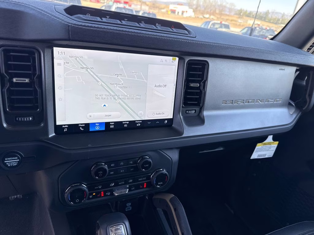 2025 Azure Gray Metallic Tri-Coat Ford Bronco Badlands 4X4 SUV