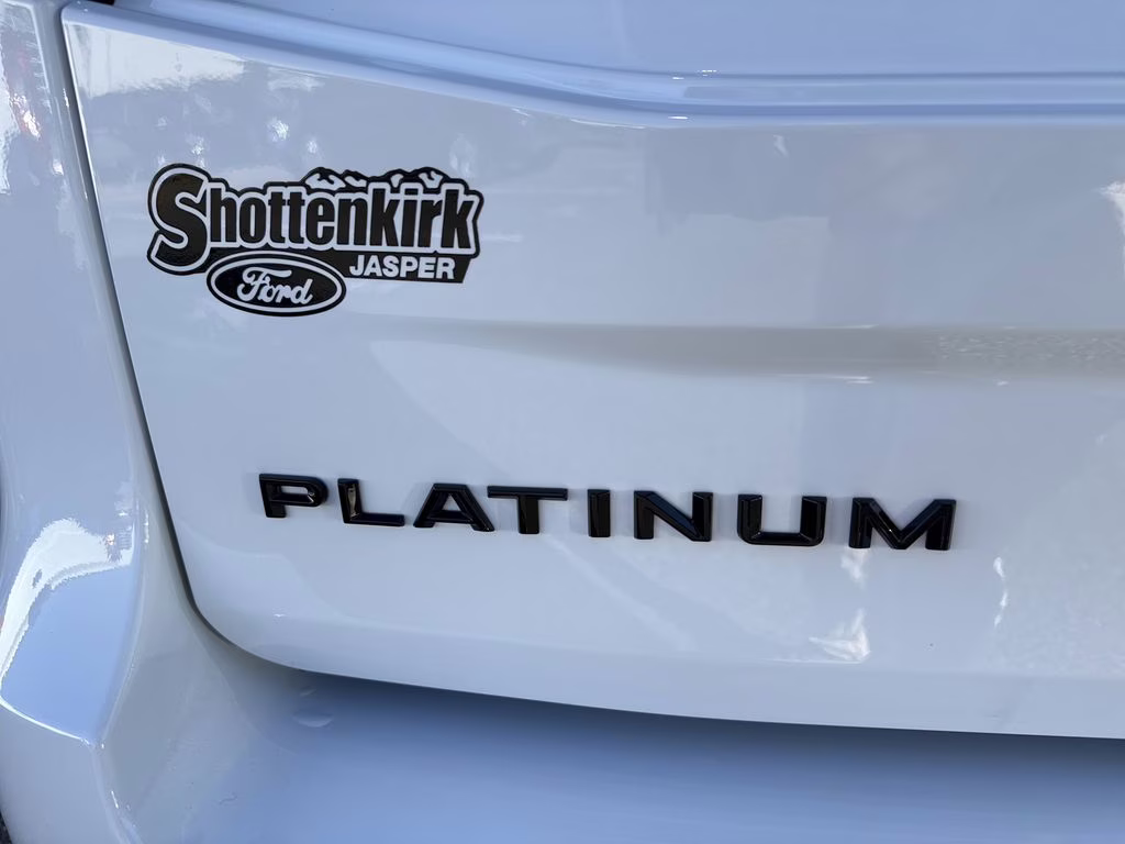 2025 Oxford White Ford Expedition Max Platinum 4X4 SUV