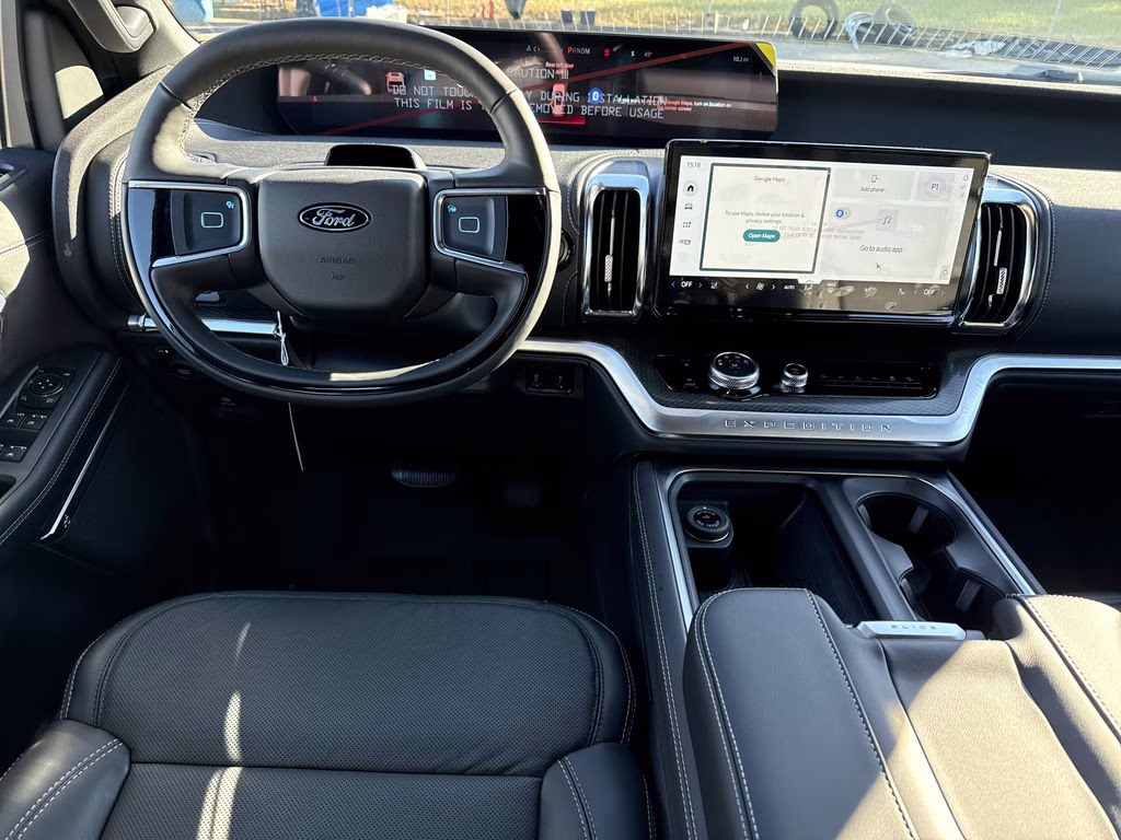 2025 Oxford White Ford Expedition Max Platinum 4X4 SUV