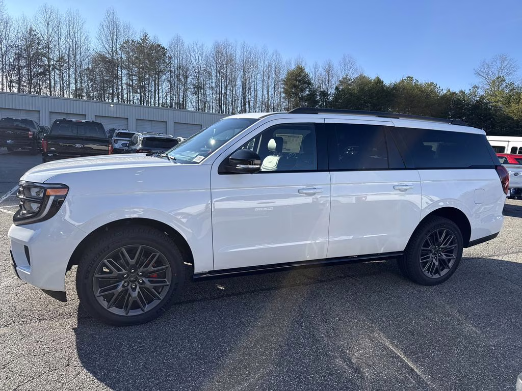 2025 Oxford White Ford Expedition Max Platinum 4X4 SUV