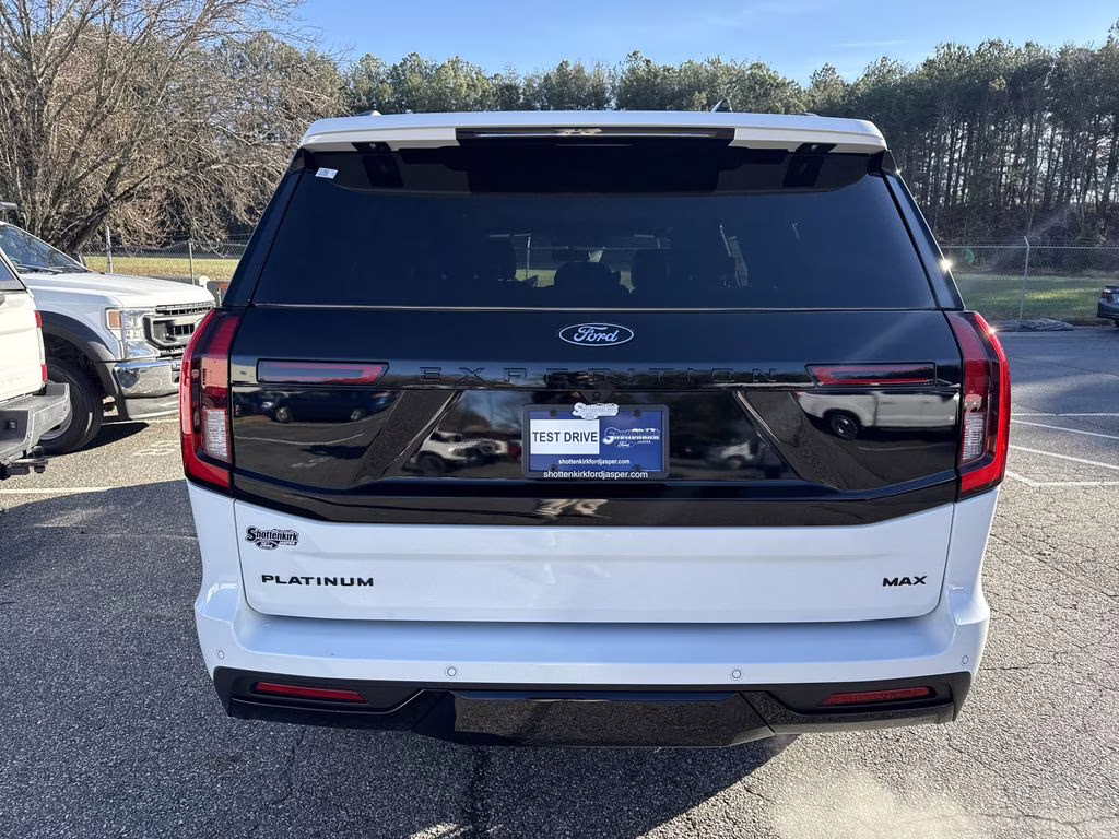 2025 Oxford White Ford Expedition Max Platinum 4X4 SUV