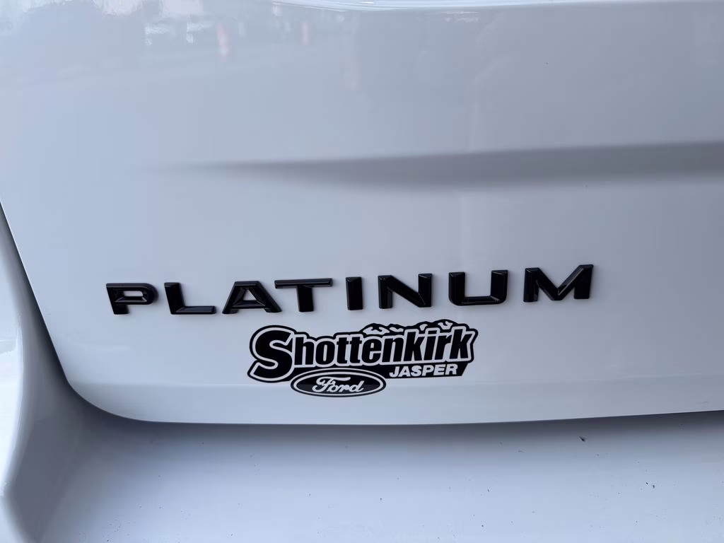 2025 Oxford White Ford Expedition Platinum 4X4 SUV