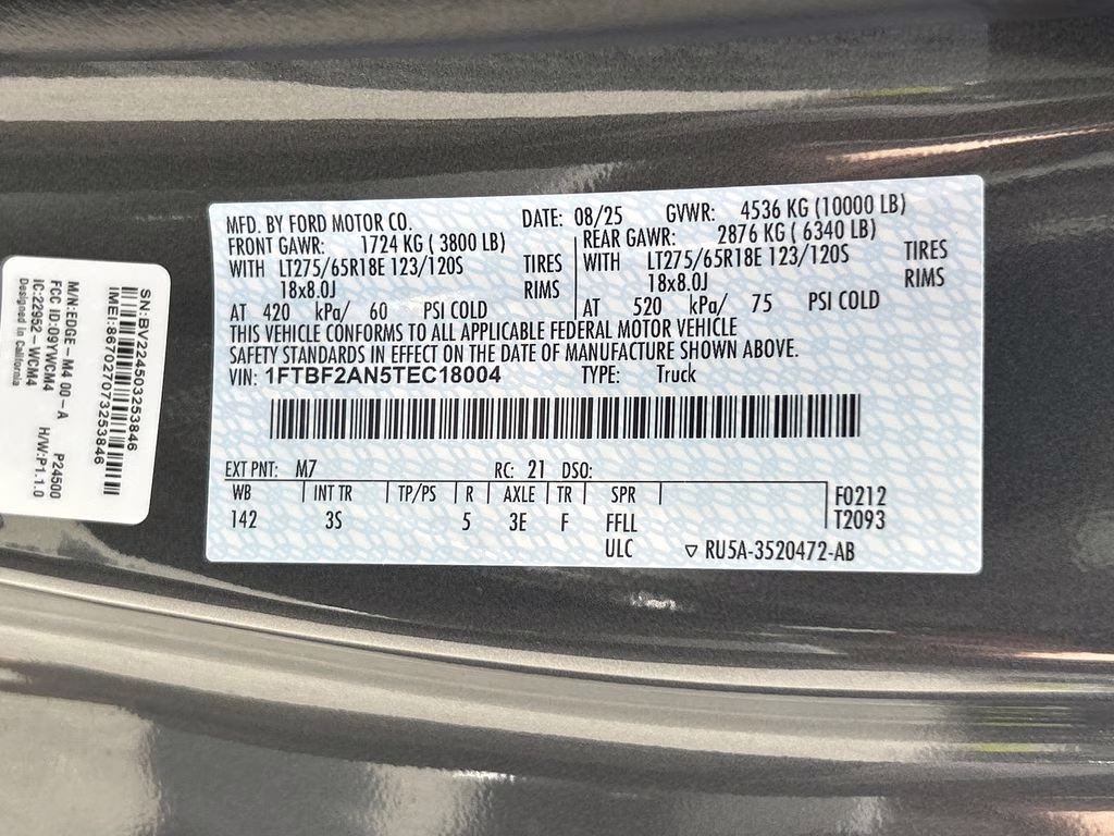 2026 Carbonized Gray Metallic Ford Super Duty F-250 SRW XLT RWD Truck