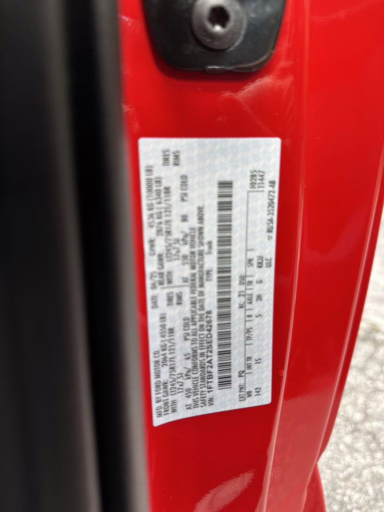 2025 Race Red Ford Super Duty F-250 SRW XL RWD Truck