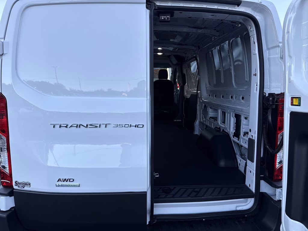 2025 Oxford White Ford Transit-350 Base AWD Van