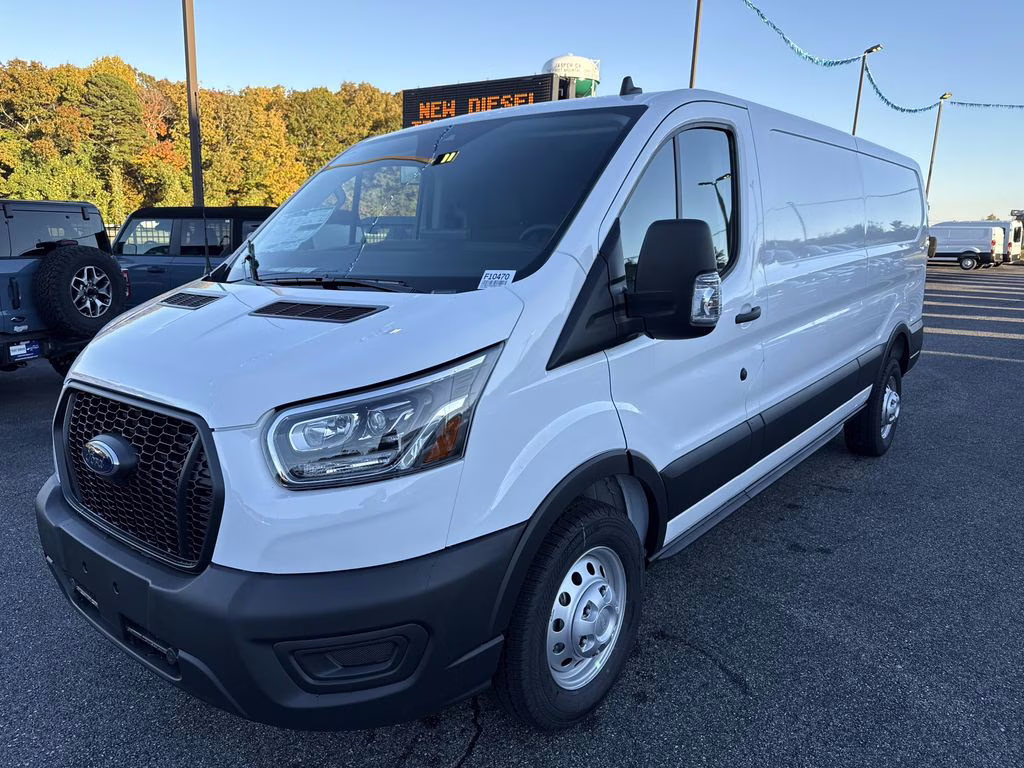 2025 Oxford White Ford Transit-350 Base AWD Van