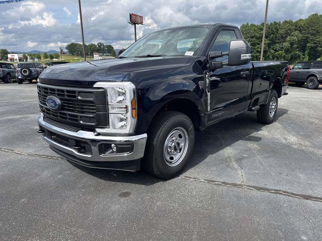 2025 Antimatter Blue Metallic Ford Super Duty F-350 SRW XL RWD Truck