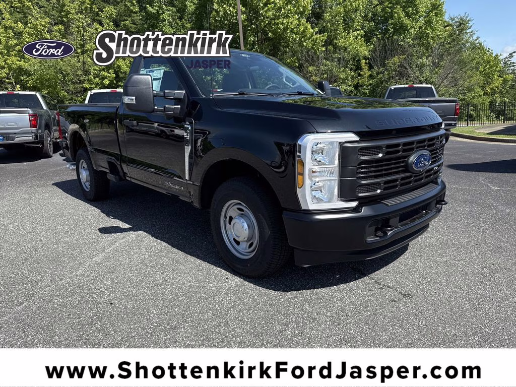 2025 Agate Black Metallic Ford Super Duty F-350 SRW XL RWD Truck