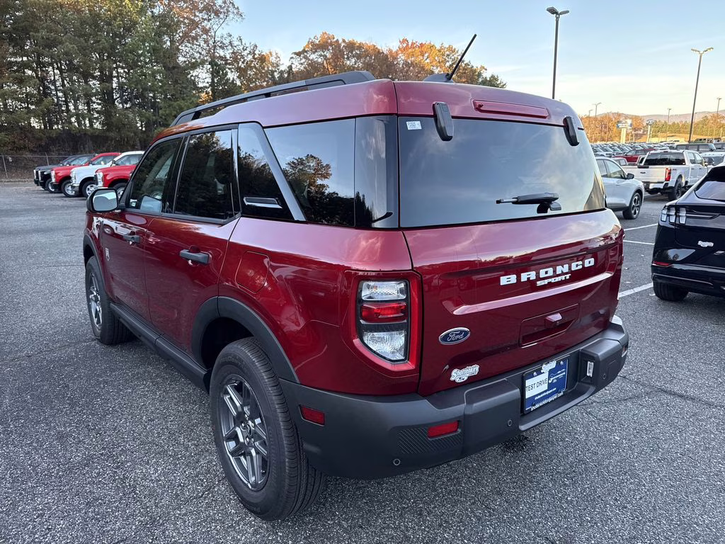 2025 Ruby Red Metallic Tinted Clearcoat Ford Bronco Sport Big Bend 4X4 SUV