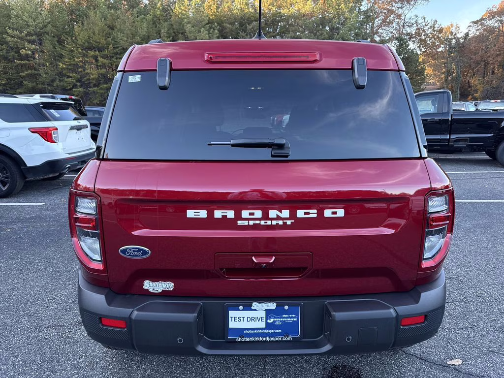 2025 Ruby Red Metallic Tinted Clearcoat Ford Bronco Sport Big Bend 4X4 SUV