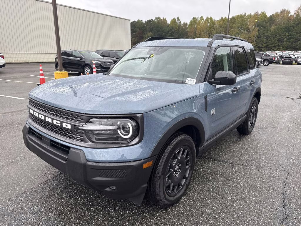 2025 Azure Gray Metallic Tri-Coat Ford Bronco Sport Big Bend 4X4 SUV