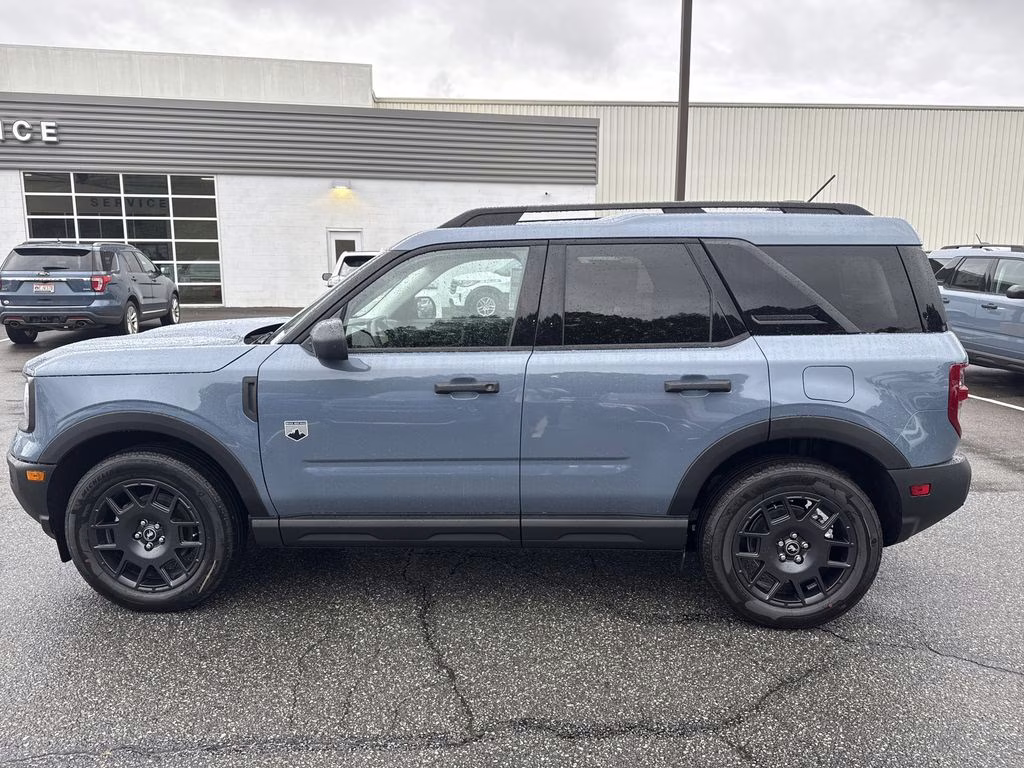 2025 Azure Gray Metallic Tri-Coat Ford Bronco Sport Big Bend 4X4 SUV