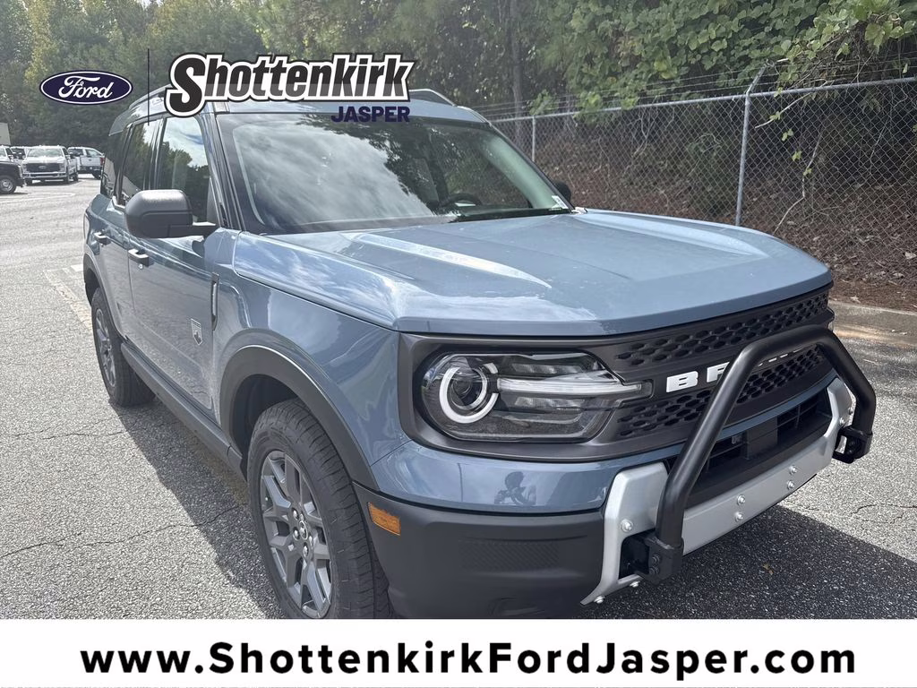 2025 Azure Gray Metallic Ford Bronco Sport Big Bend 4X4 SUV