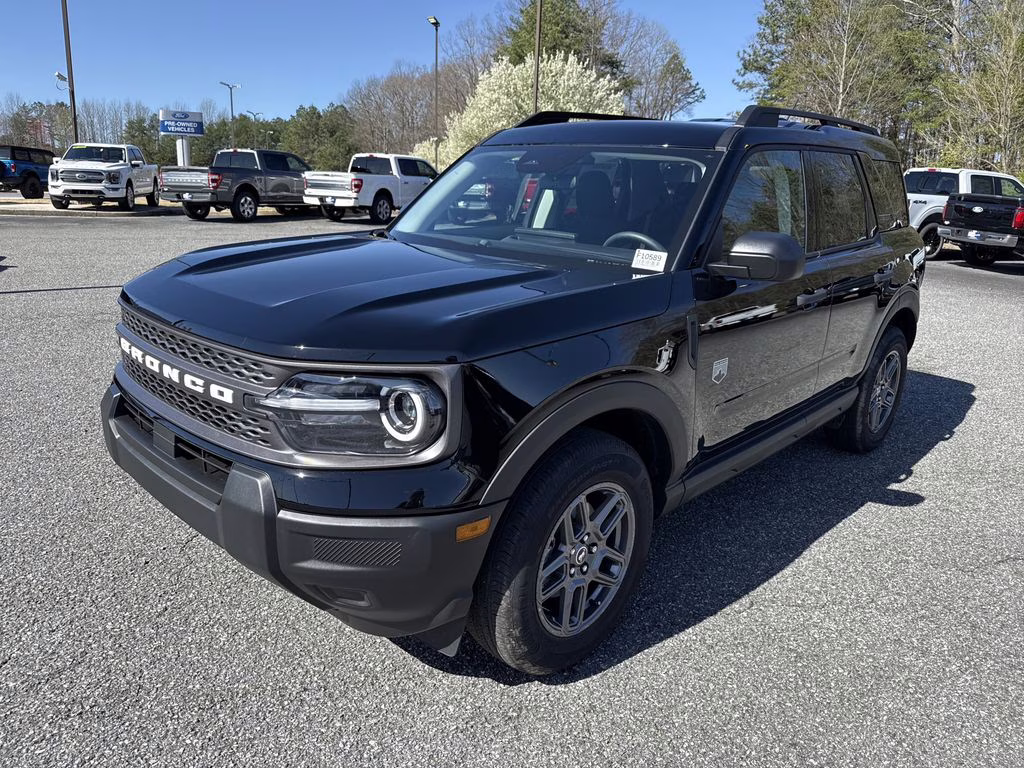 2025 Shadow Black Ford Bronco Sport Big Bend 4X4 SUV